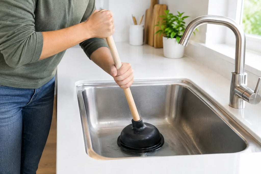 How to Unclog Kitchen Sink Without the Mess