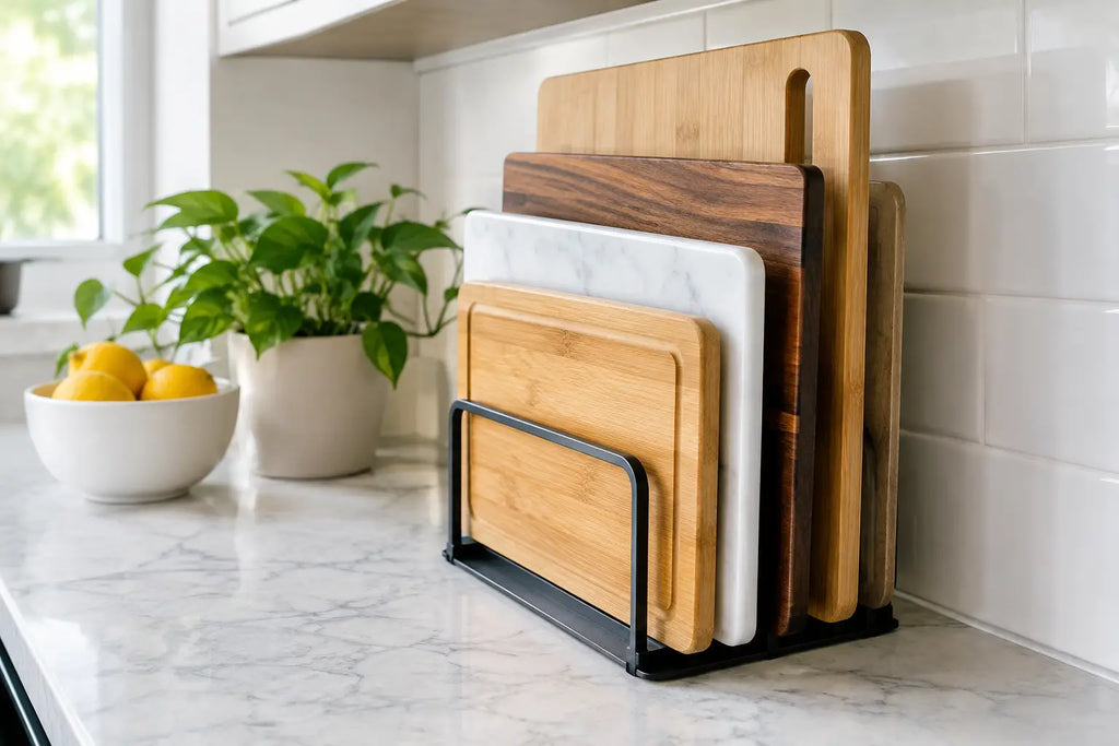 How to Store Cutting Boards Without Wasting Space