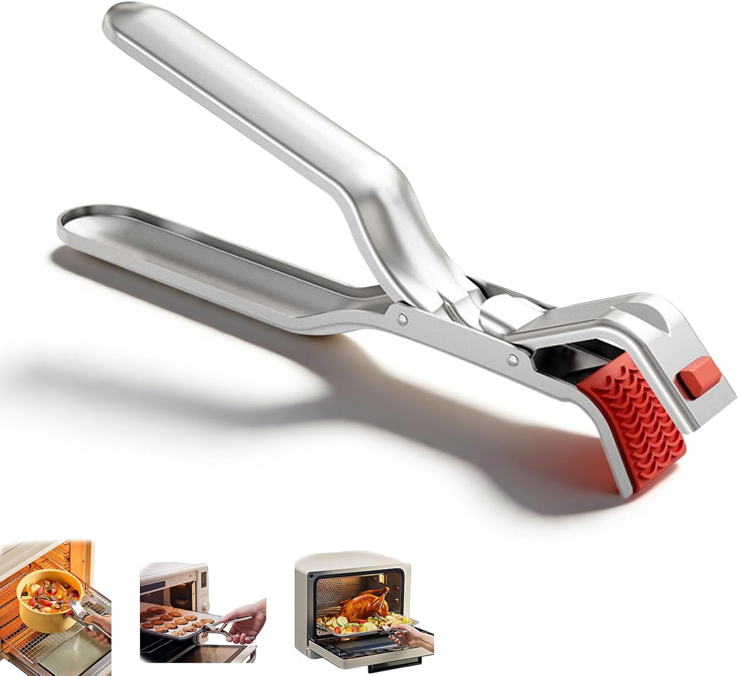 Stainless Steel Plate Gripper Tongs